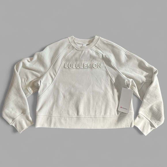 Lululemon-scuba oversized pullover-Bone-M/L-NWT - Picture 3 of 9